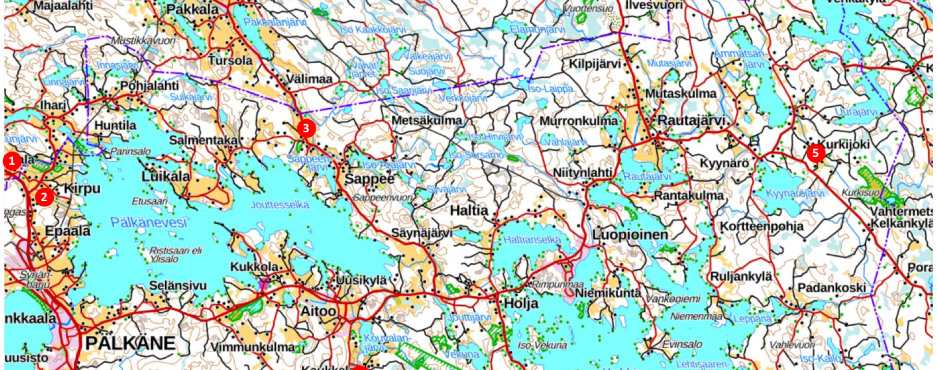 Suunnittelukohteet